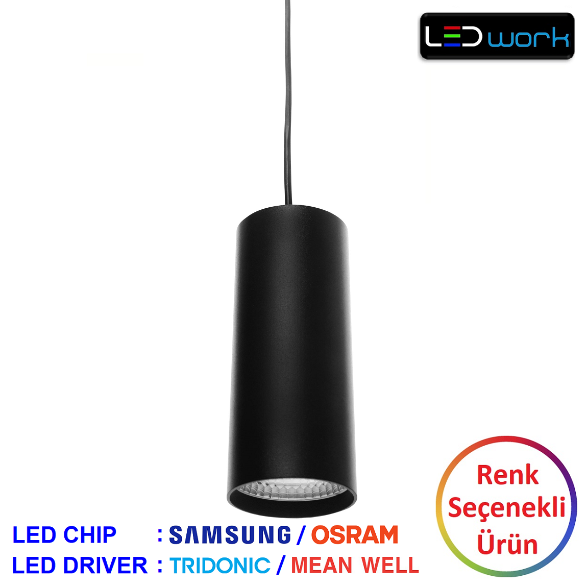 LW-Roba-001 - LED Boru Spot Sarkıt
