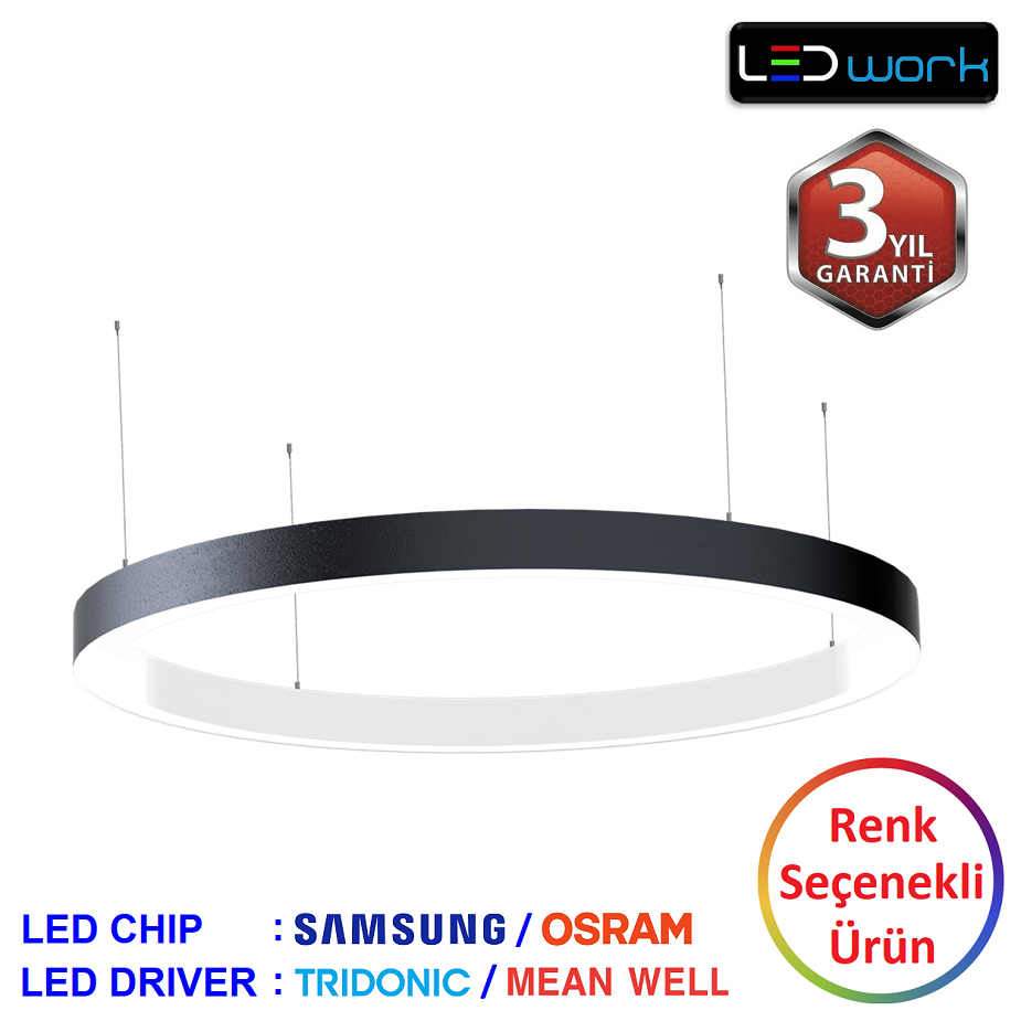 LW-Roue-02 - Dekoratif LED Sarkıt/Sıva Üstü LED Armatür