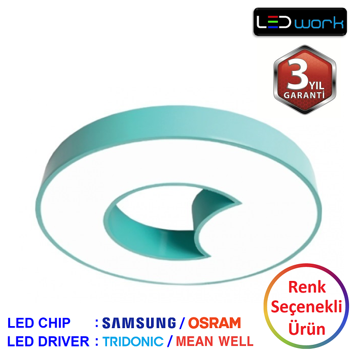 LW-Roue-09 - Dekoratif LED Sarkıt/Sıva Üstü LED Armatür