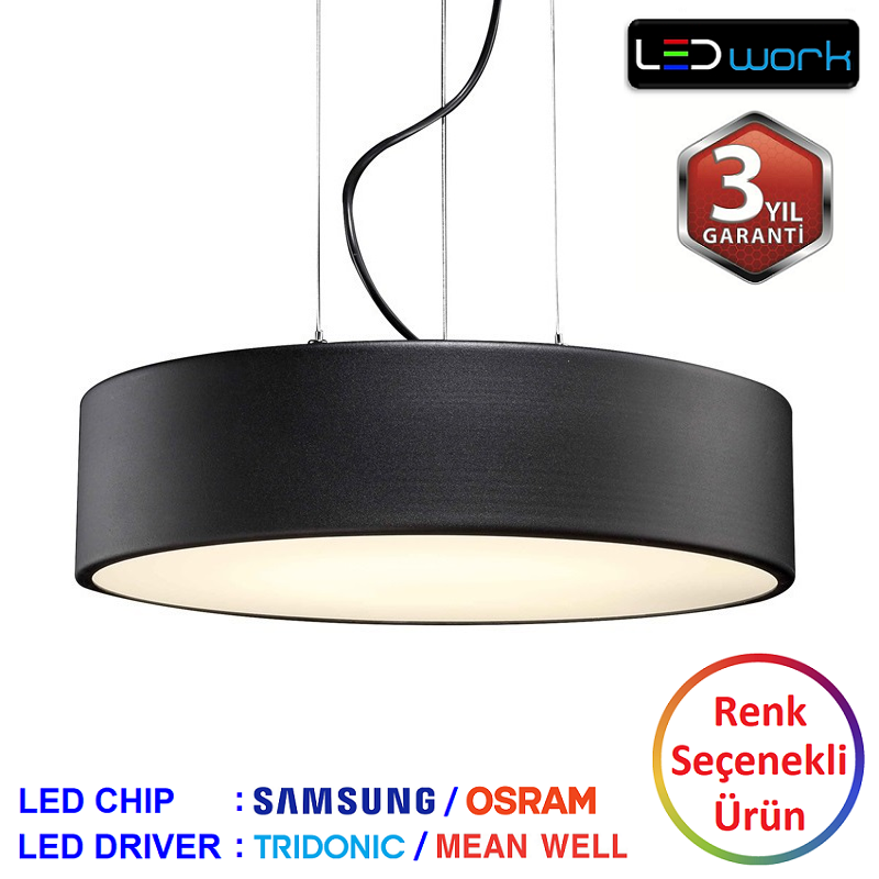 LW-Tambour-01 - Dekoratif LED Sarkıt/Sıva Üstü LED Armatür