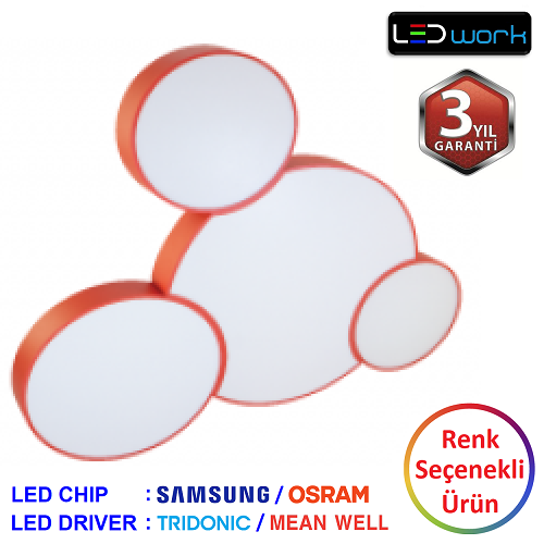LW-Tambour-07 - Dekoratif LED Sarkıt/Sıva Üstü LED Armatür