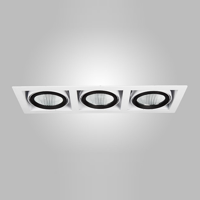 LEDwork LW-TML 110-3 - Üçlü Hareketli Mağaza Spotu Kasası