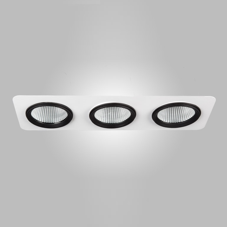 LEDwork LW-TML 130-3 - Üçlü Hareketli Mağaza Spotu Kasası