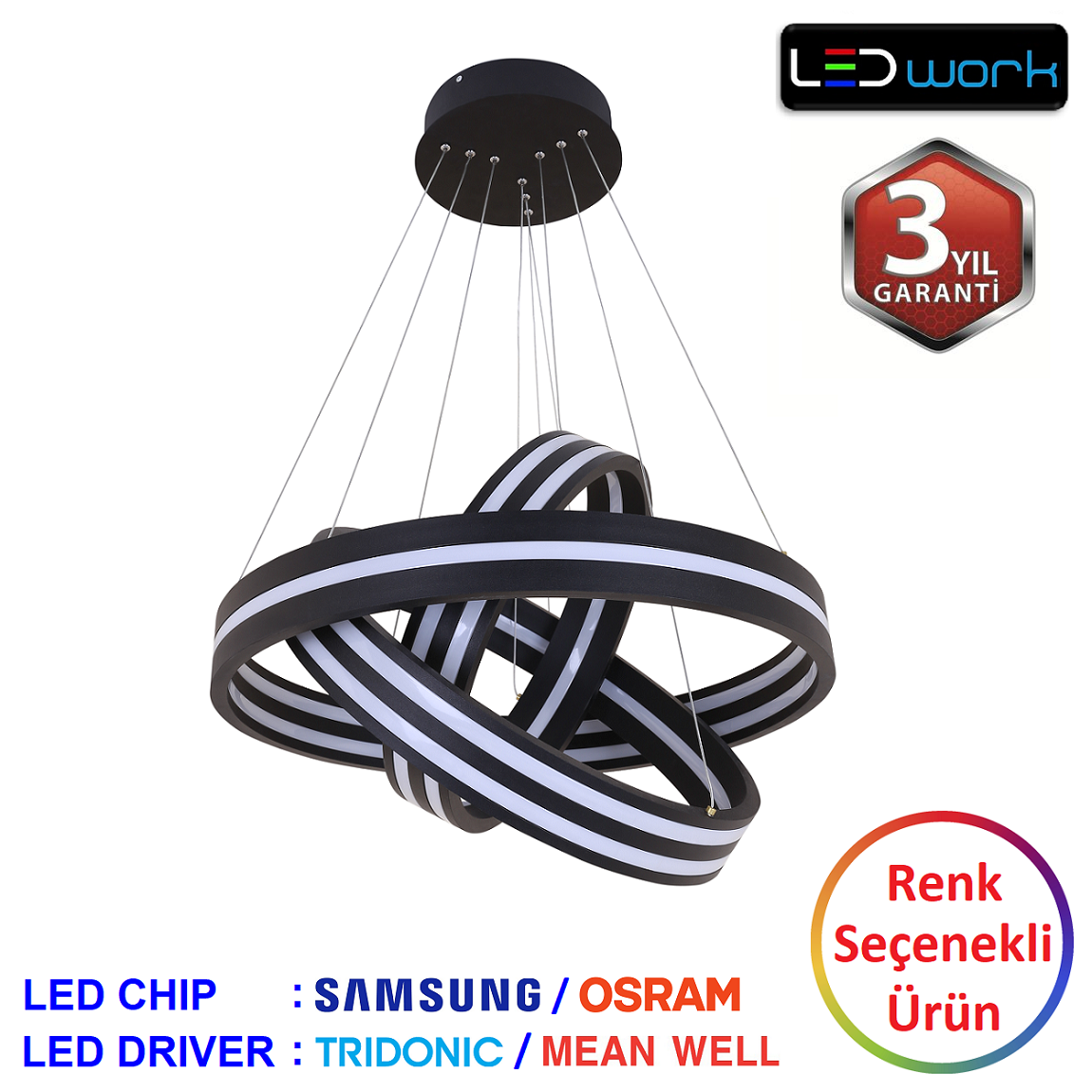 LW-Trovo-01 - Dekoratif LED Sarkıt