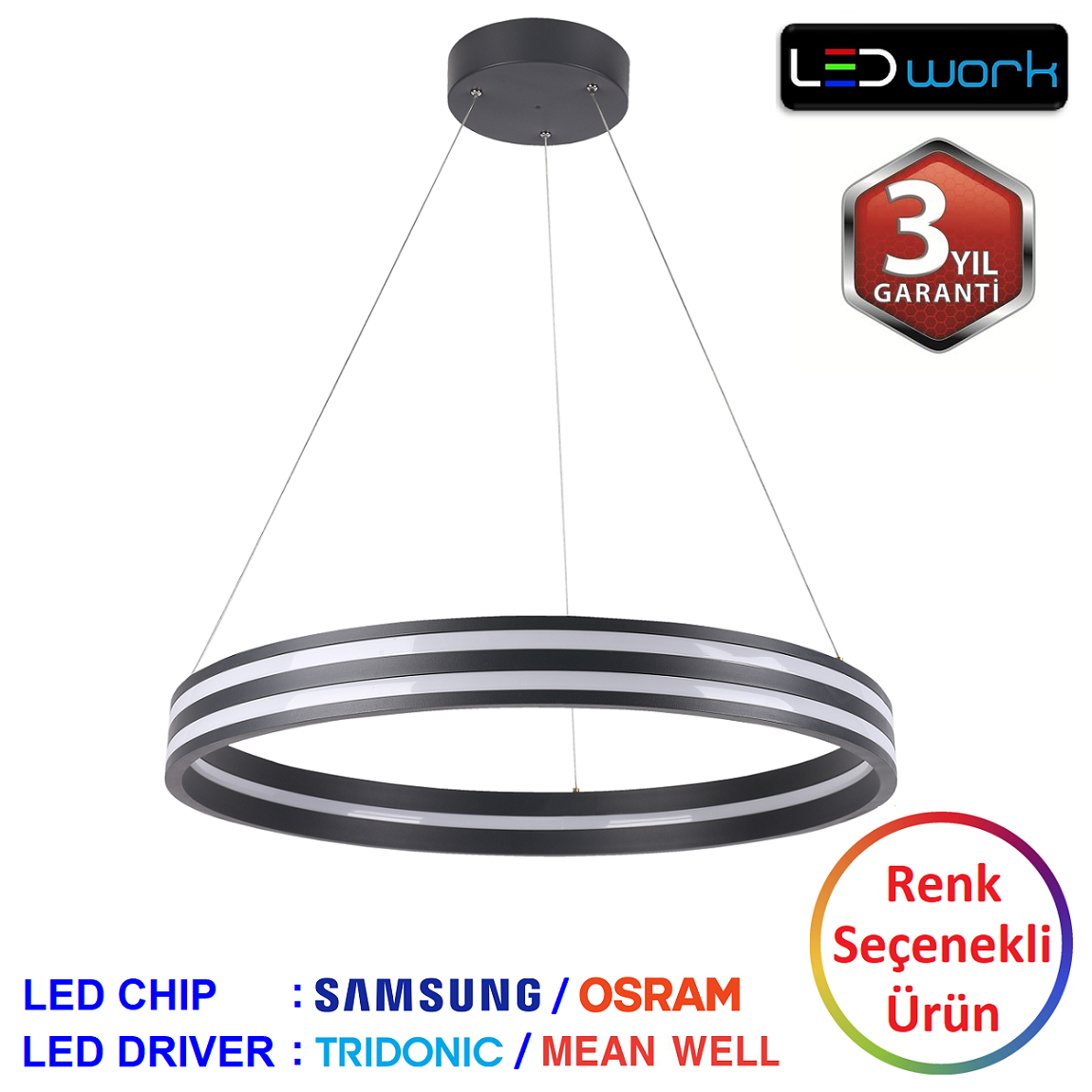 LW-Trovo-03 - Dekoratif LED Sarkıt