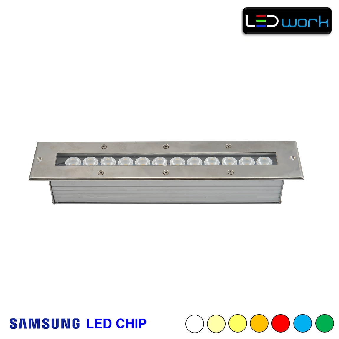 35 cm 12 Watt SAMSUNG LED Chip Sıva Altı Wallwasher