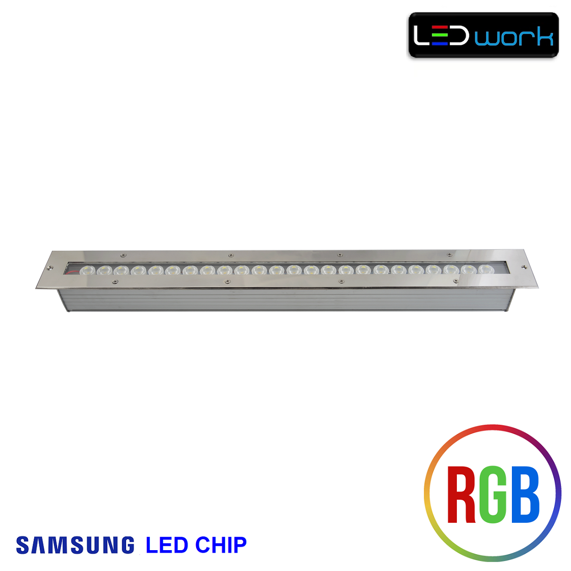 67 cm 24 Watt SAMSUNG LED Chip Sıva Altı RGB Wallwasher