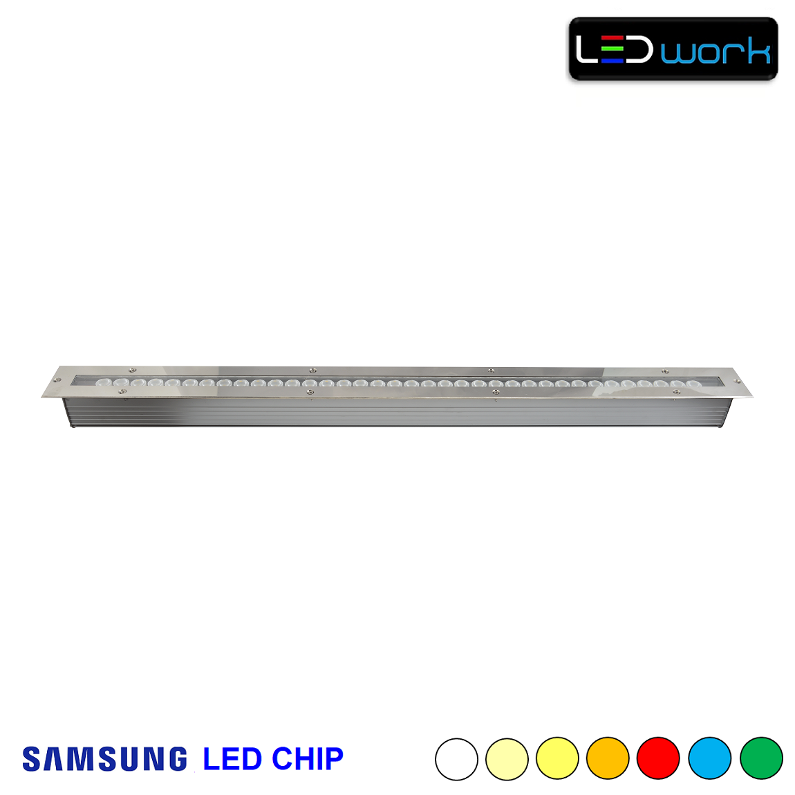 100 cm 36 Watt SAMSUNG LED Chip Sıva Altı Wallwasher
