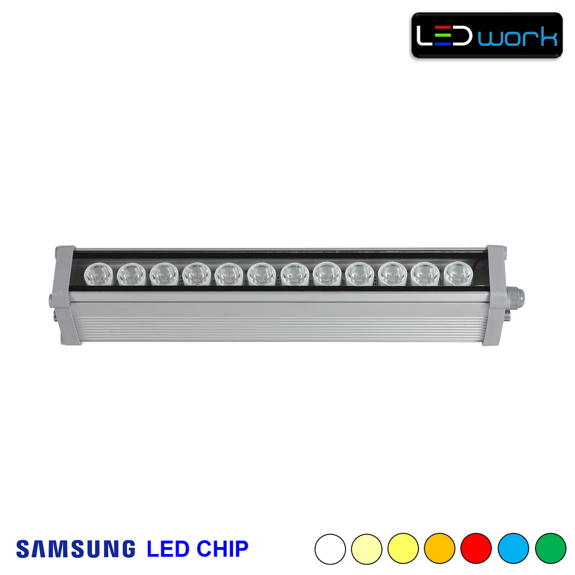35 cm 12 Watt SAMSUNG LED Chip Sıva Üstü Wallwasher