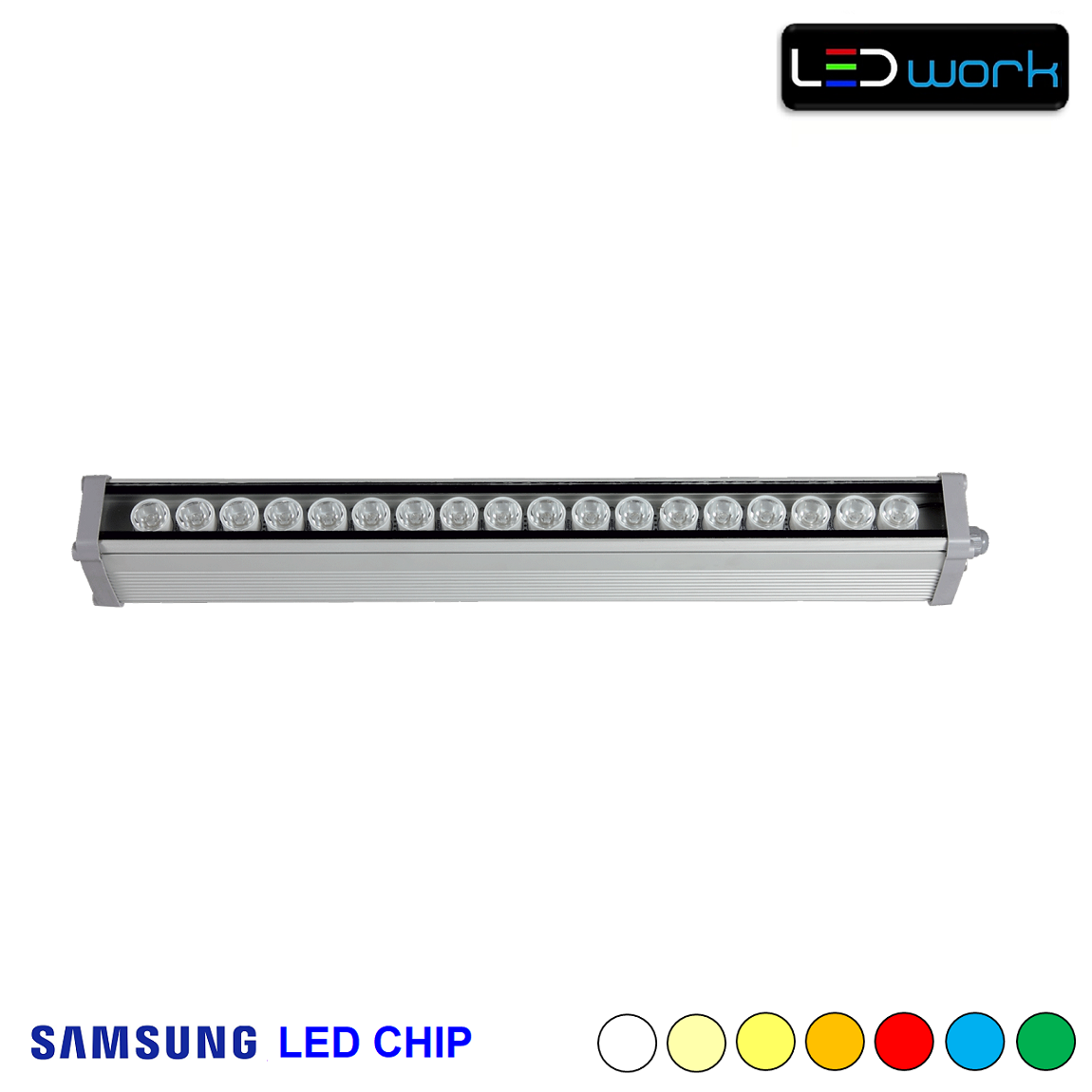 50 cm 18 Watt SAMSUNG LED Chip Sıva Üstü Wallwasher