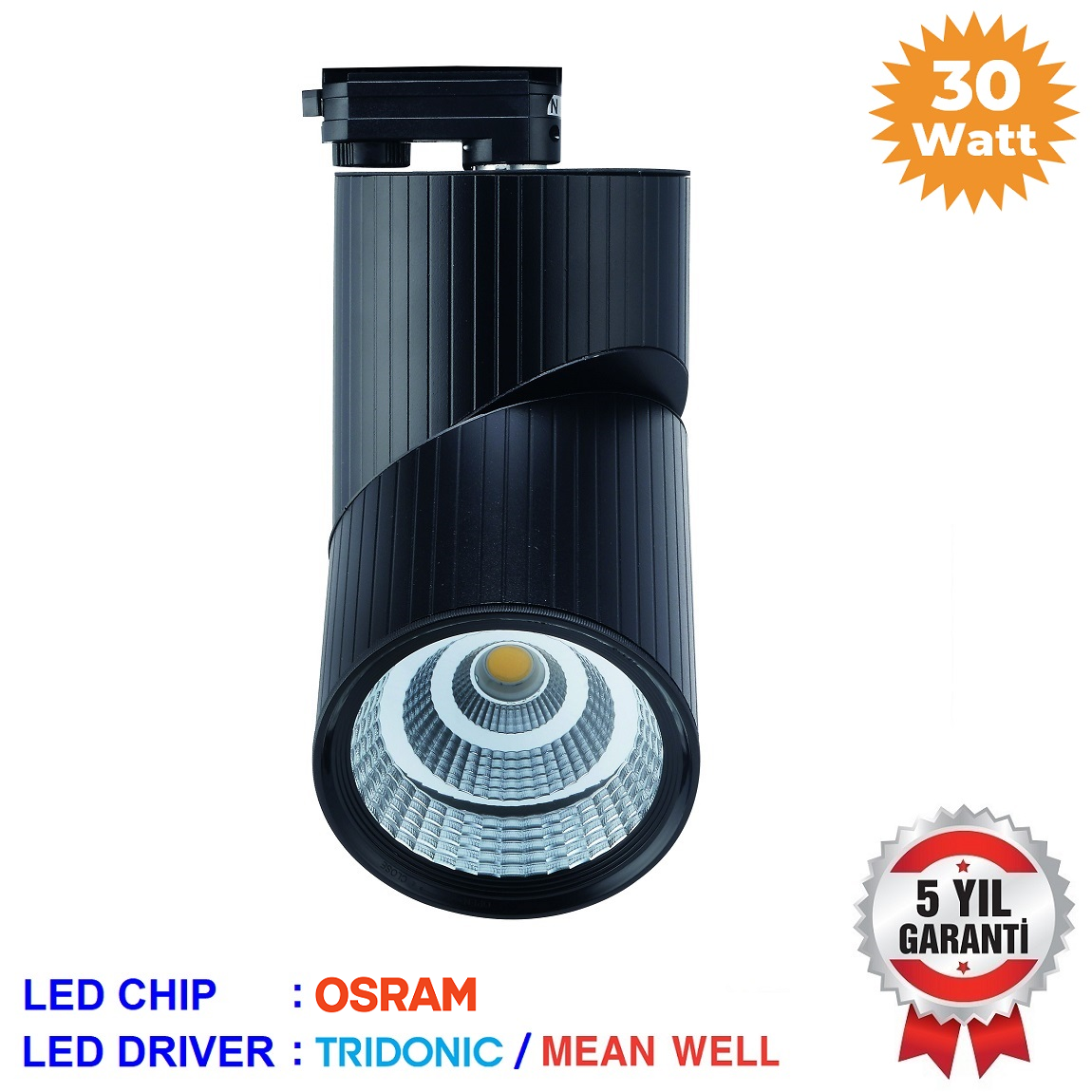 O30-VR 125 - 30 Watt OSRAM LED Ray Spot