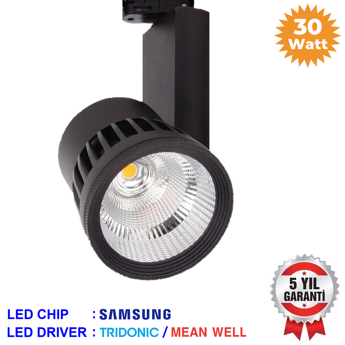 S30-VR-101 - 30 Watt SAMSUNG LED Ray Spot