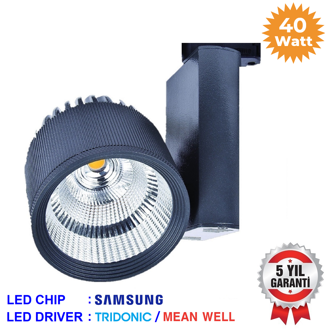 S40-VR 100 - 40 Watt SAMSUNG LED Ray Spot