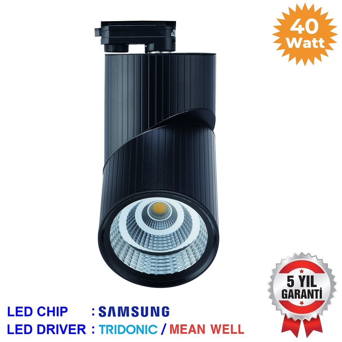 S40-VR 125 - 40 Watt SAMSUNG LED Ray Spot