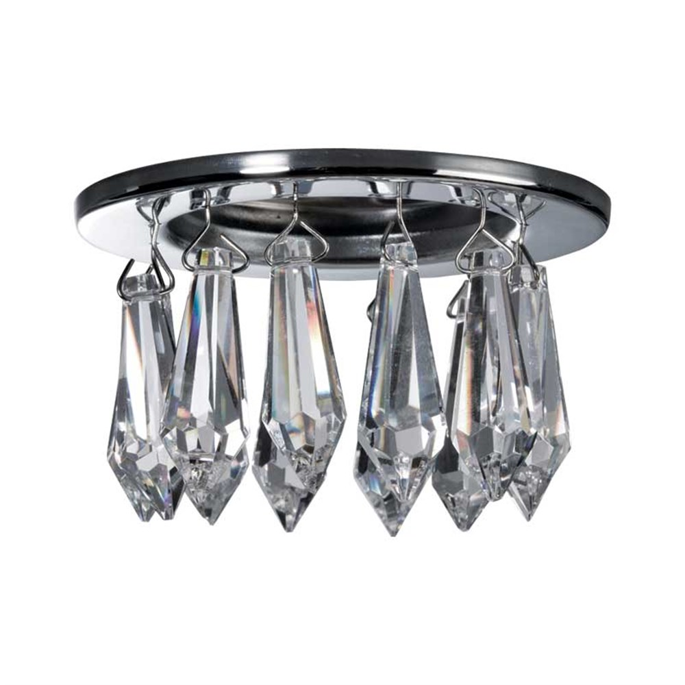 goldX ZE182-CH - Sıva Altı Kristal LED Spot Kasası