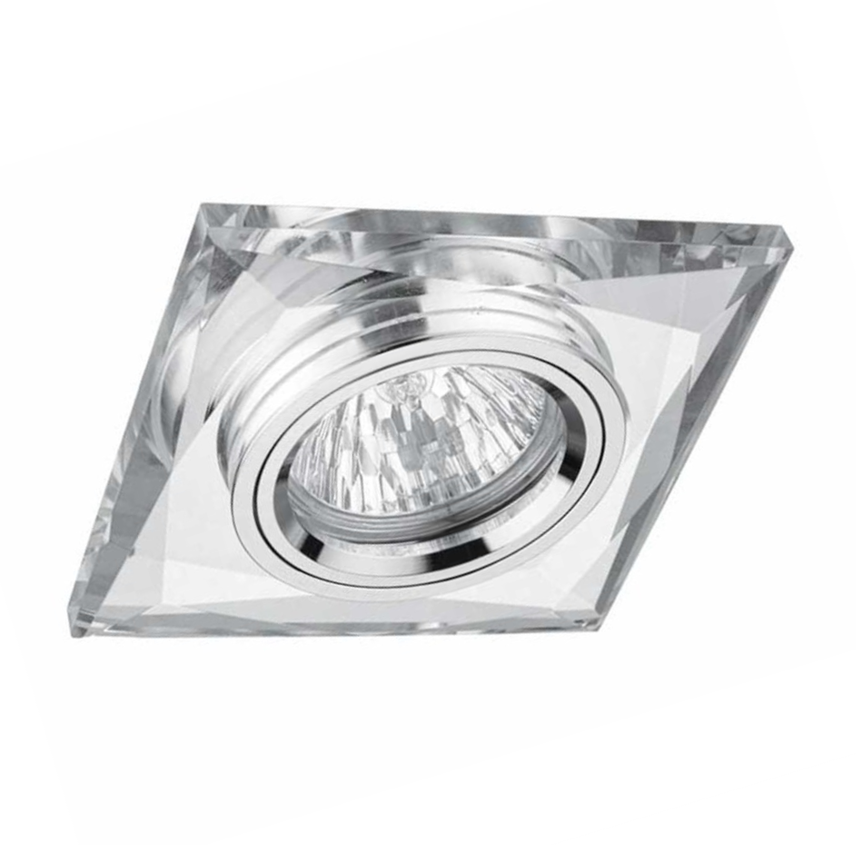 goldX ZE347-1 - Sıva Altı - Kare - Aynalı Cam LED Spot Kasası