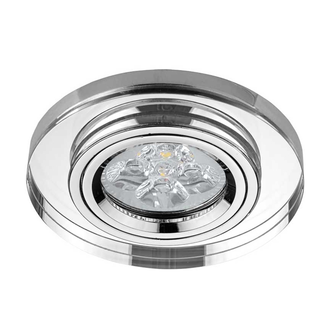 goldX ZE348 - Sıva Altı Aynalı Cam LED Spot Kasası