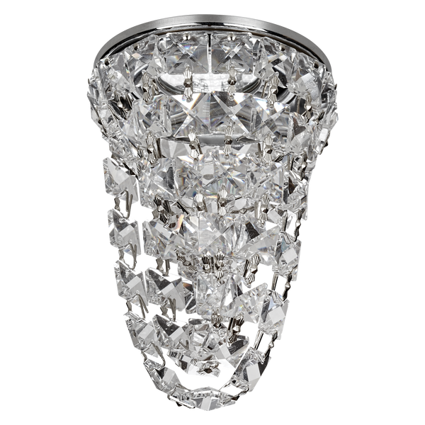 goldX ZE349-CH - Sıva Altı Kristal LED Spot Kasası