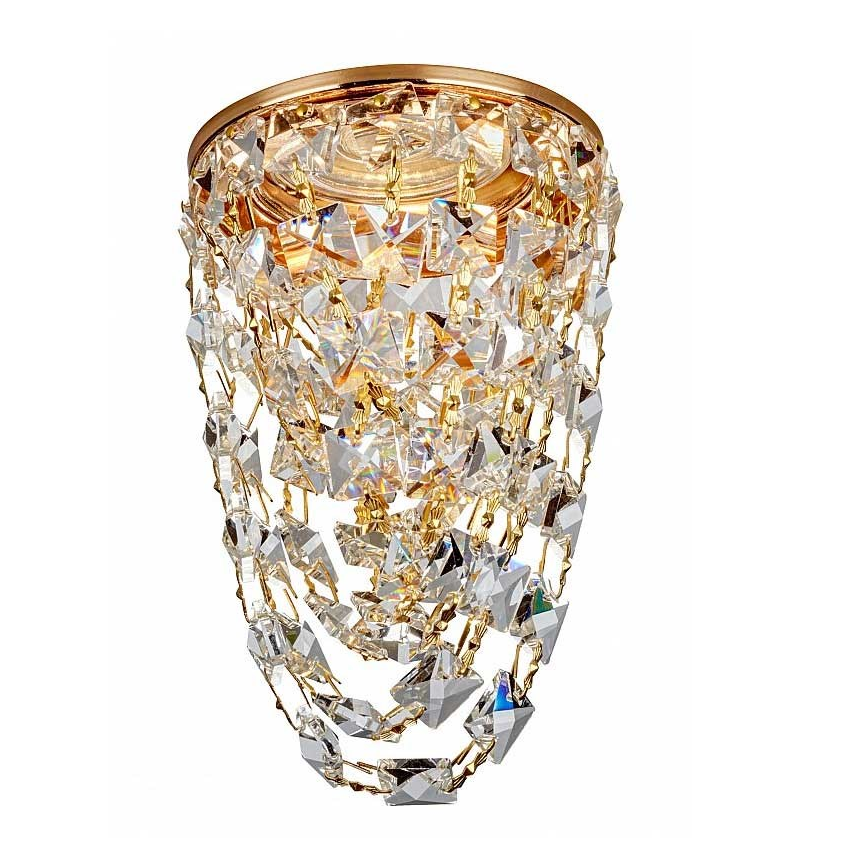 goldX ZE349-G - Sıva Altı Kristal LED Spot Kasası