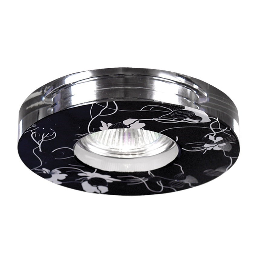 goldX ZE389 - Sıva Altı Çiçek Desenli LED Spot Kasası