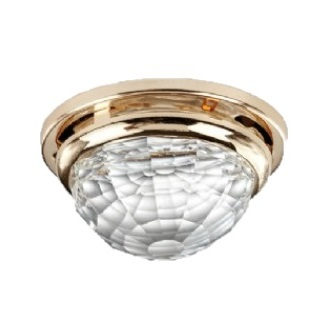 goldX ZE399-G - Sıva Altı Çiçek Desenli LED Spot Kasası