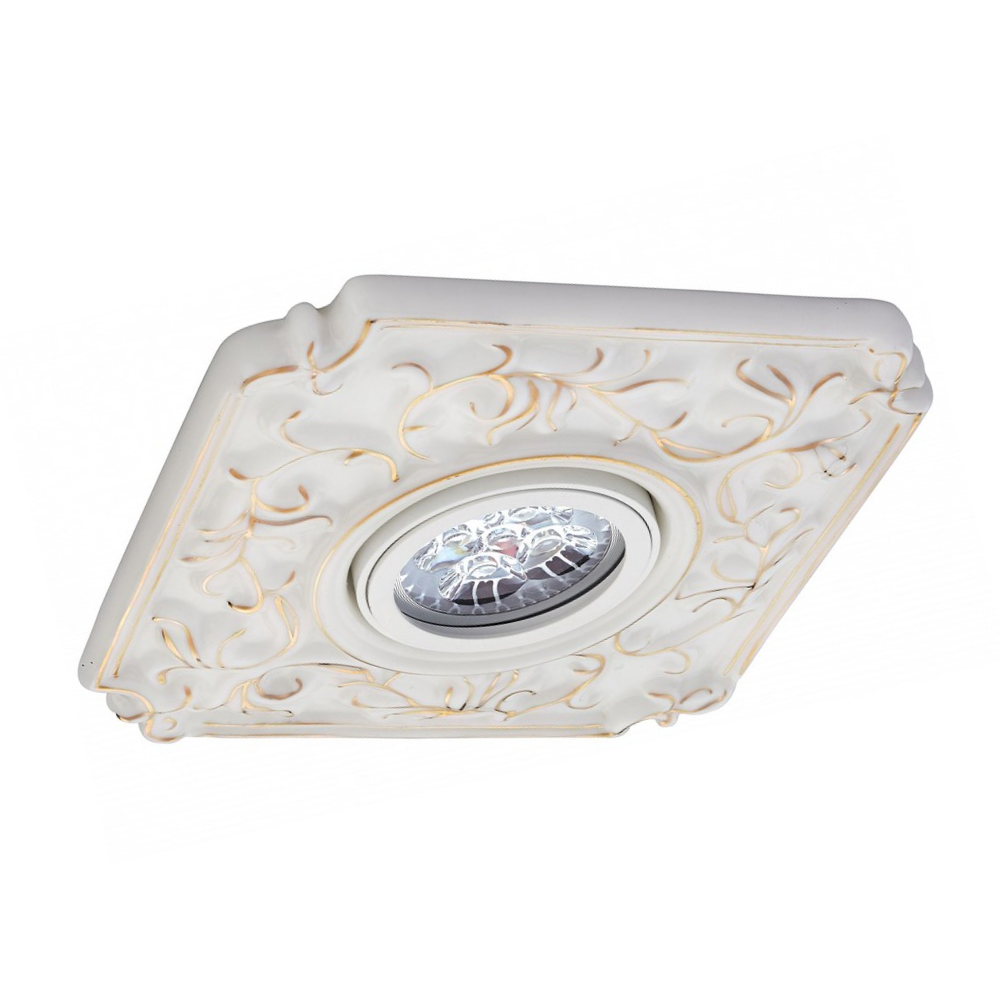 goldX ZE651-G - Desenli Sıva Altı LED Spot Kasası