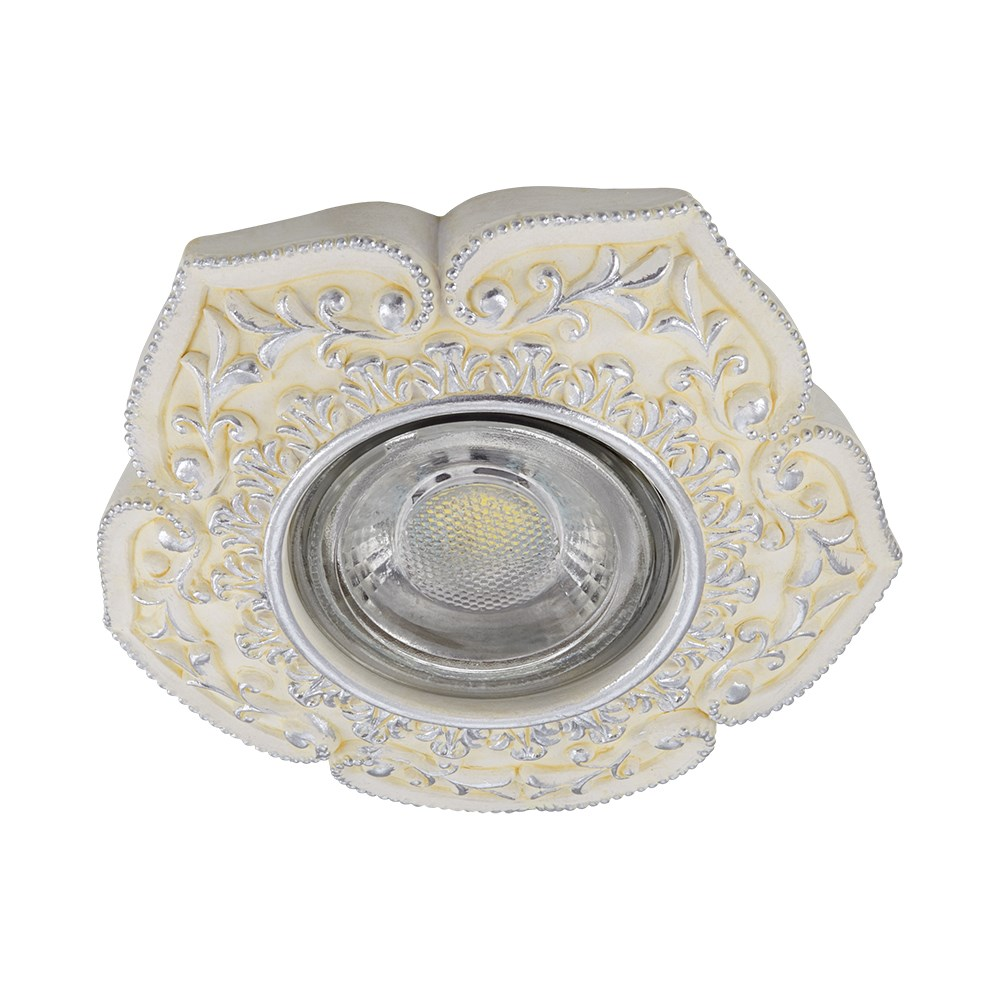 goldX ZE656-SL - Altın Desenli - Sıva Altı LED Spot Kasası