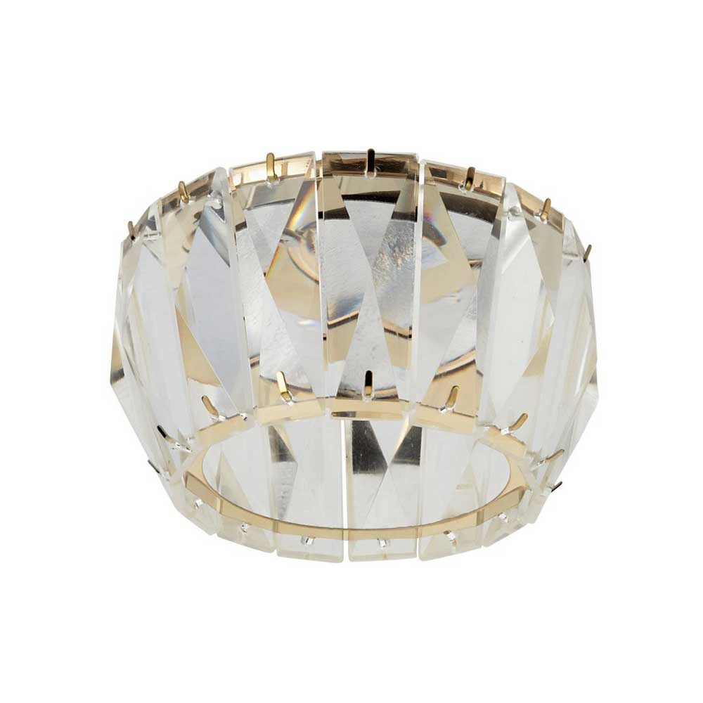 goldX ZE673-G - Sıva Altı Kristal LED Spot Kasası