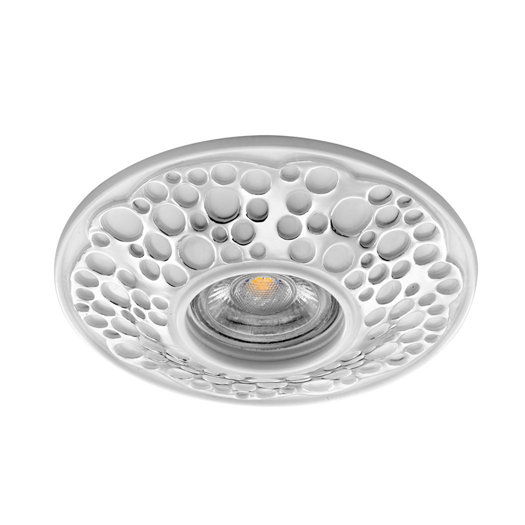 goldX ZE690-CH - Desenli Sıva Altı LED Spot Kasası