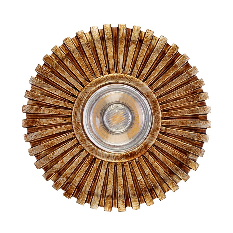 goldX ZE693 - Desenli Sıva Altı LED Spot Kasası