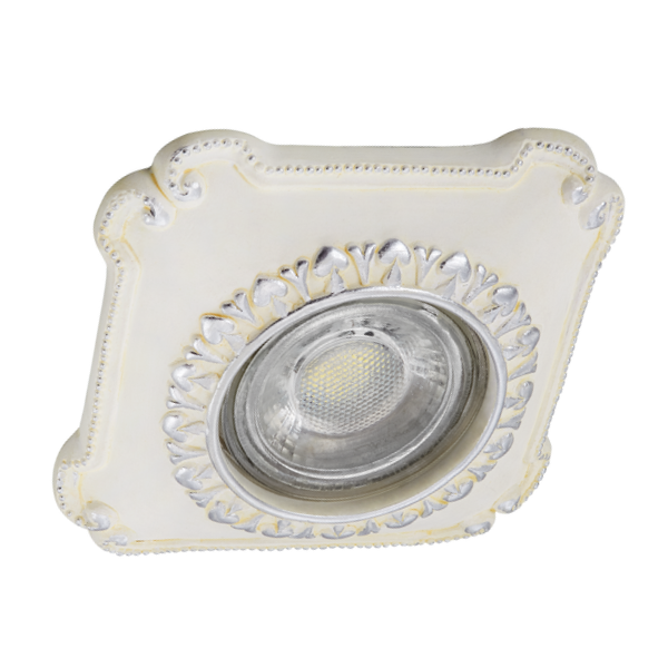goldX ZE699-SL - Desenli Sıva Altı LED Spot Kasası