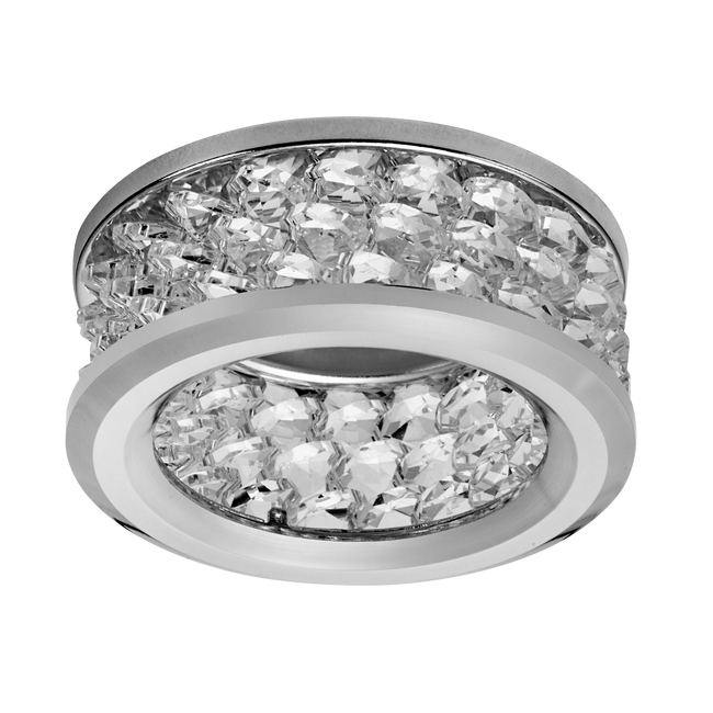 goldX ZE817-CH - Sıva Altı Kristal LED Spot Kasası