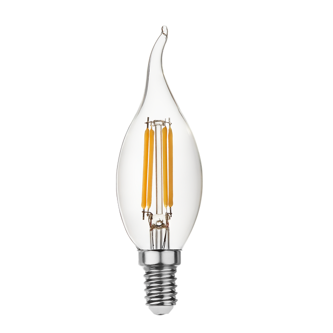 goldX ZE891-C - 4 Watt LED Flaman Ampul